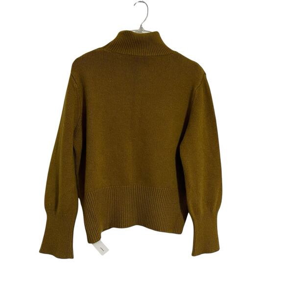 Lemui Korea Soft Wool Turtleneck Sweater Size M Brown Fall NWT - Picture 7 of 9